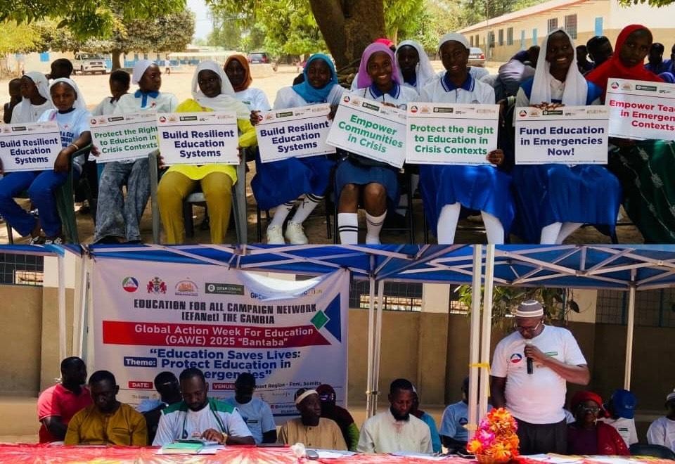 EFANet marks Global Action Week for Education 2025