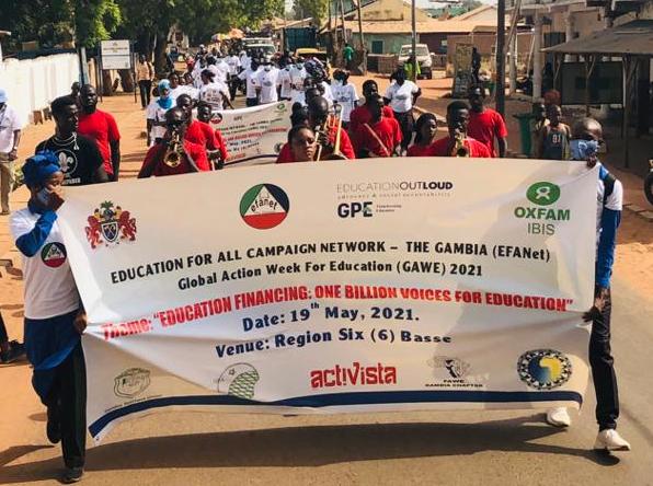 EFANet observes Global Action Week for Education