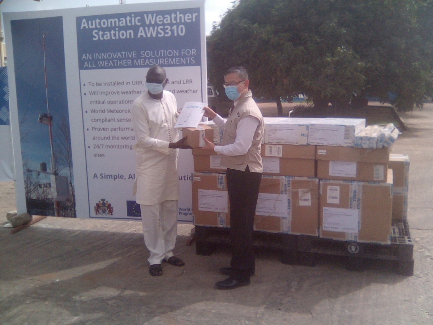 EU donates D6M worth of automated weather station to gov’t