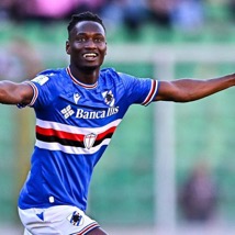 Ebrima Darboe scores for UC Sampdoria in Italian Serie B
