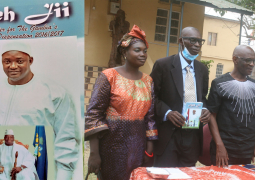 Ebrima Fatty launches a book
