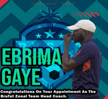 Brufut Sports committee unveils Ebrima Gaye as new zonal team head coach
