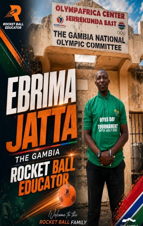 Rocket Ball begins new journey in Gambia