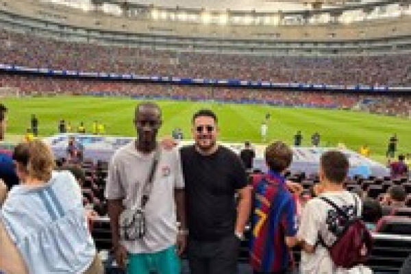 Ebrima Sohna witnesses Barcelona, Feyenoord Champions League appetizer
