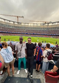 Ebrima Sohna witnesses Barcelona, Feyenoord Champions League appetizer