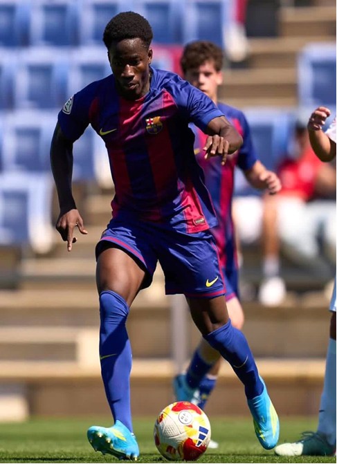 Spanish Division de Honour Juvenil:Tunkara notches brace for FC Barcelona 