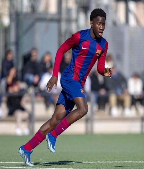 Teen Tunkara notches brace for Barcelona U-19 against Mallorca U-19