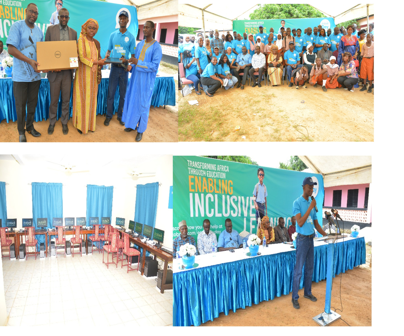 Ecobank Gambia Donates Refurbished ICT Lab to GOVI as Part of Ecobank Day 2025 Celebration