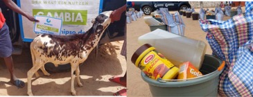 WHIPSO presents food package worth D1.7M to needy