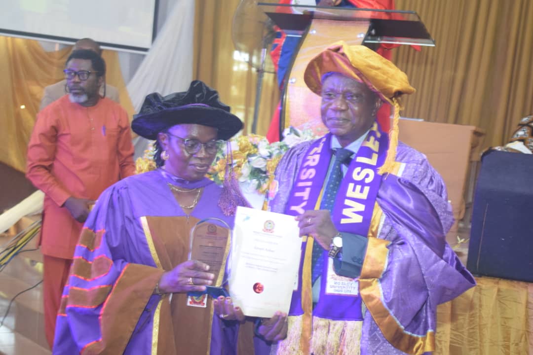 Ernest Aubee bags doctorate degree in Agric Science