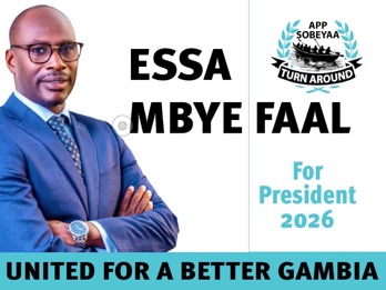 APP-SOBEYA Congress: Essa Faal hints wind of change is coming