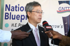 Japanese ambassador attends inaugural ceremony of Cancer Confrontation Care and Consolation at EFSTH