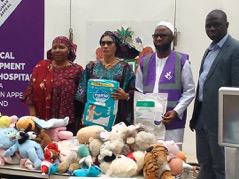 FAAB Foundation receives D32M worth medical items
