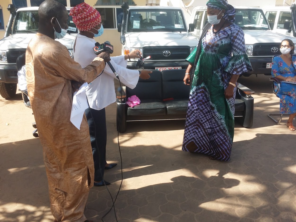 FAO donates vehicles, IT equipment worth D6M to agriculture, health sectors