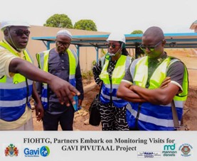 FIOHTG, partners monitor GAVI-funded immunisation project in Rural communities