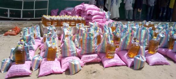 Fass Against Covid-19 supports over 100 households with food packages