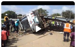 Macky Sall reacts as fatal accident claims 22 lives
