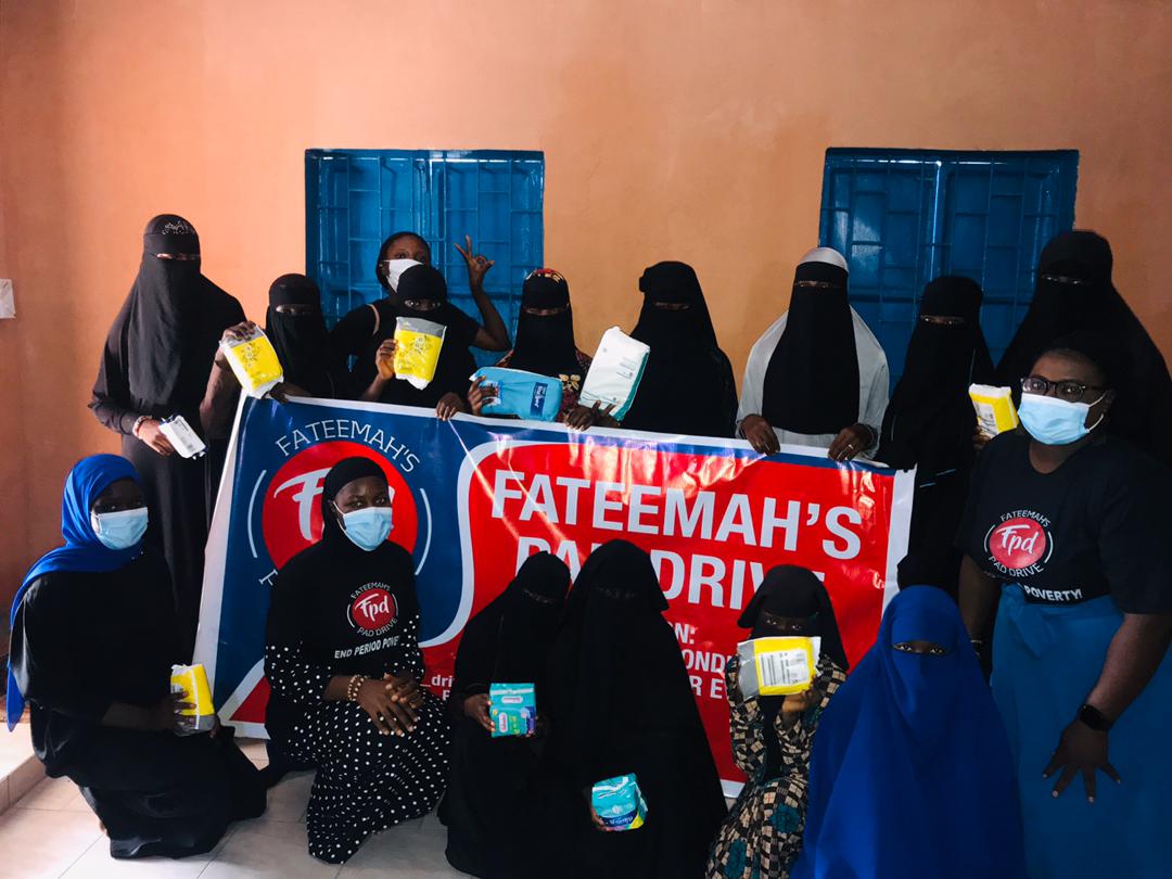 Fateemah’s Pad Drive commits to help girls, women with sanitary pads