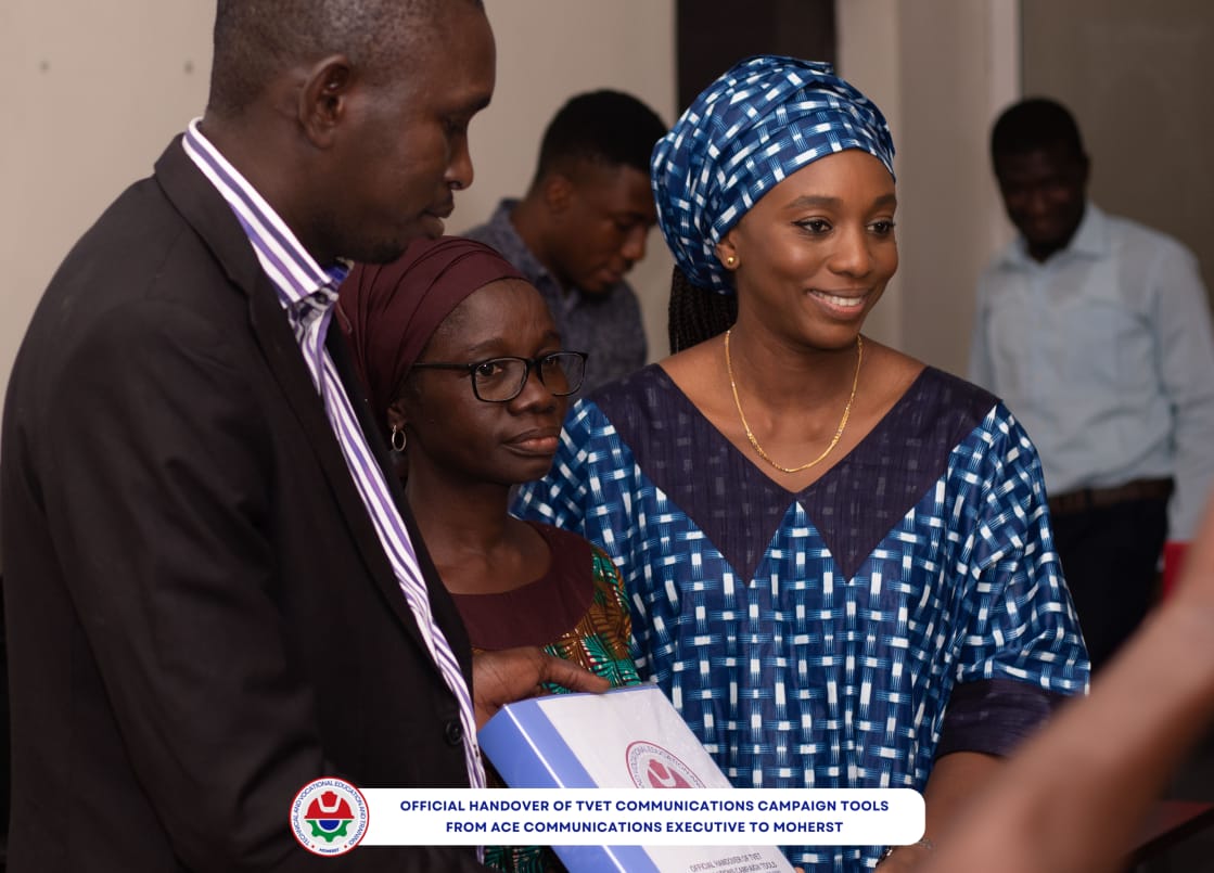  ACE COMMUNICATIONS EXECUTIVE (ACE) TRAINING AND HANDOVER CEREMONY OF THE TVET COMMUNICATION CAMPAIGN AT MOHERST