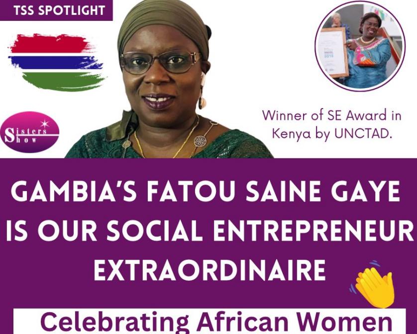 Empowering Futures: Spotlight on Fatou Saine Gaye, Social Entrepreneur Extraordinaire