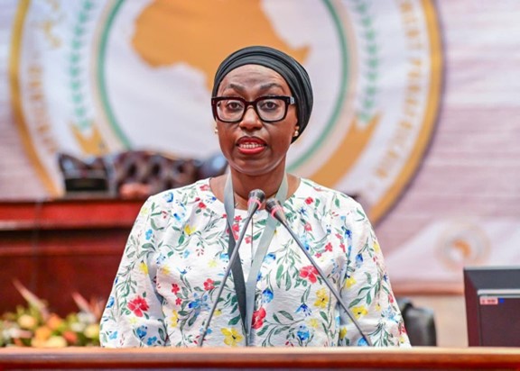 Hon Touma Njai elected W/Africa VP of PAP Women’s Caucus