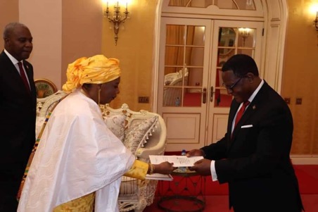 FJC presents letter of credence to Malawian president