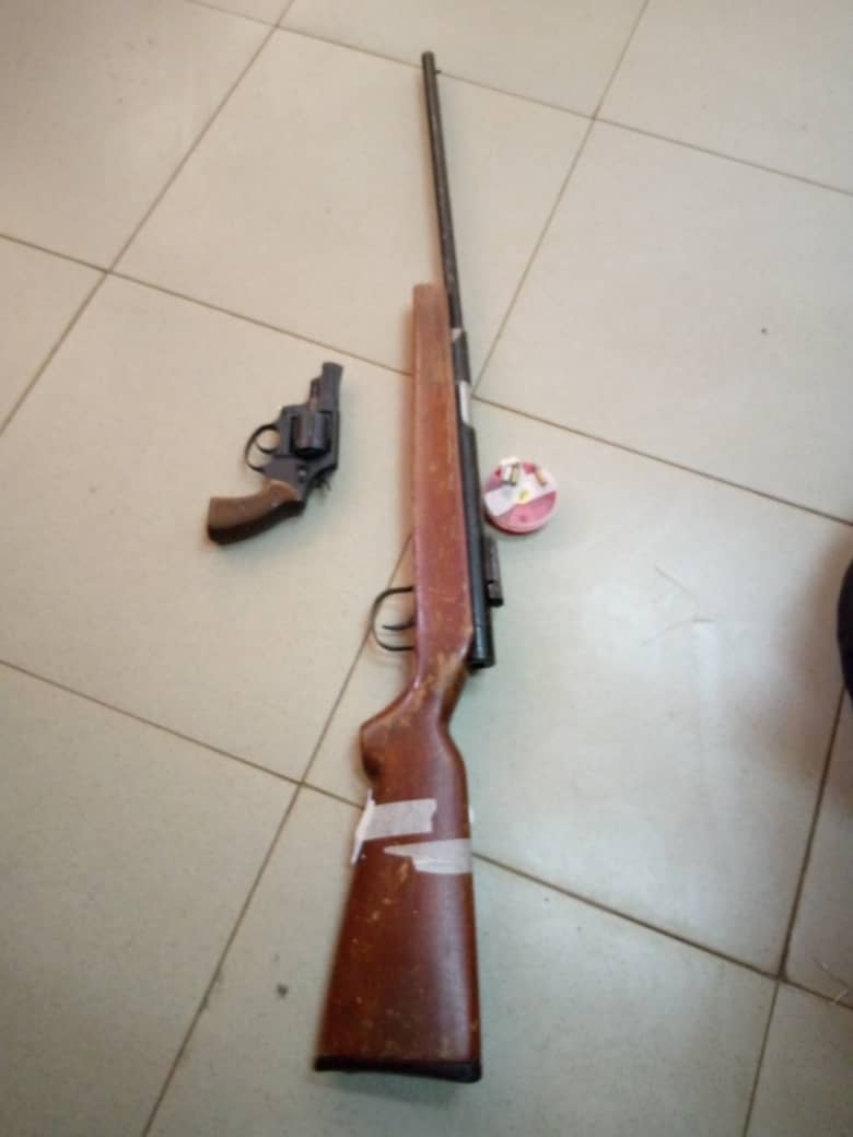 Man pleads guilty for being in possession of firearm