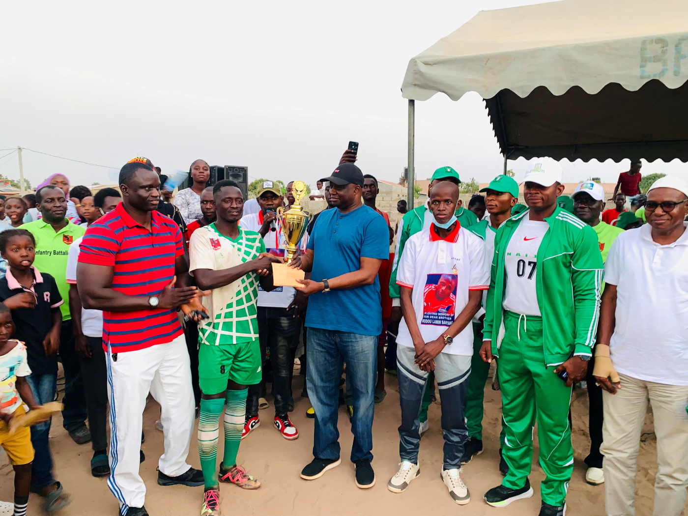 1 infantry FC clinch Medina Nema Su League trophy