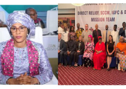 First lady with Oxygen plant