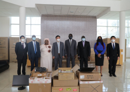 Foreign ministry receives equipment