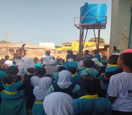 Foundation 221 hands over 2 boreholes to beneficiaries