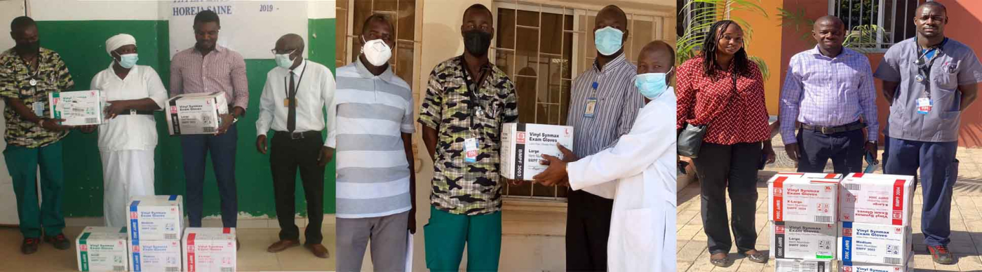 Freeman Health Care Foundation, CRAWAH donate medical items to public health facilities