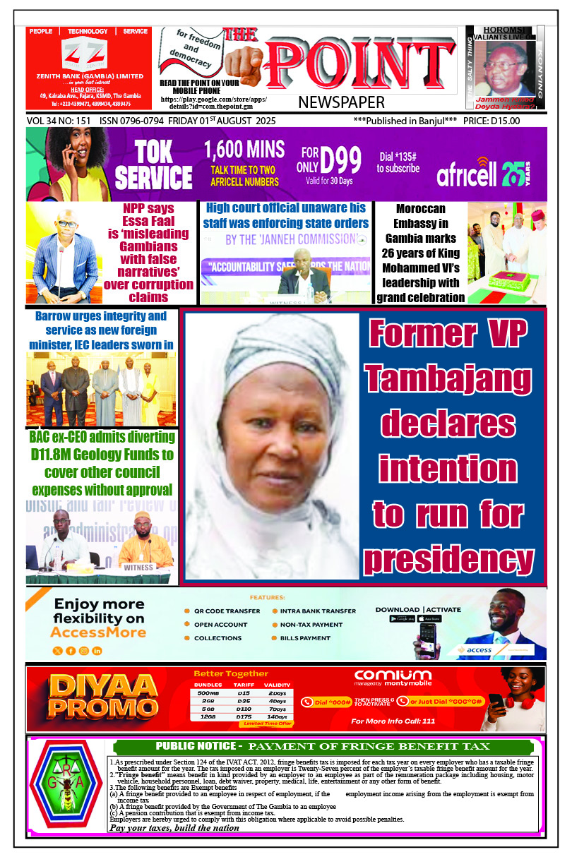 The Point Newspaper 01/08/25
