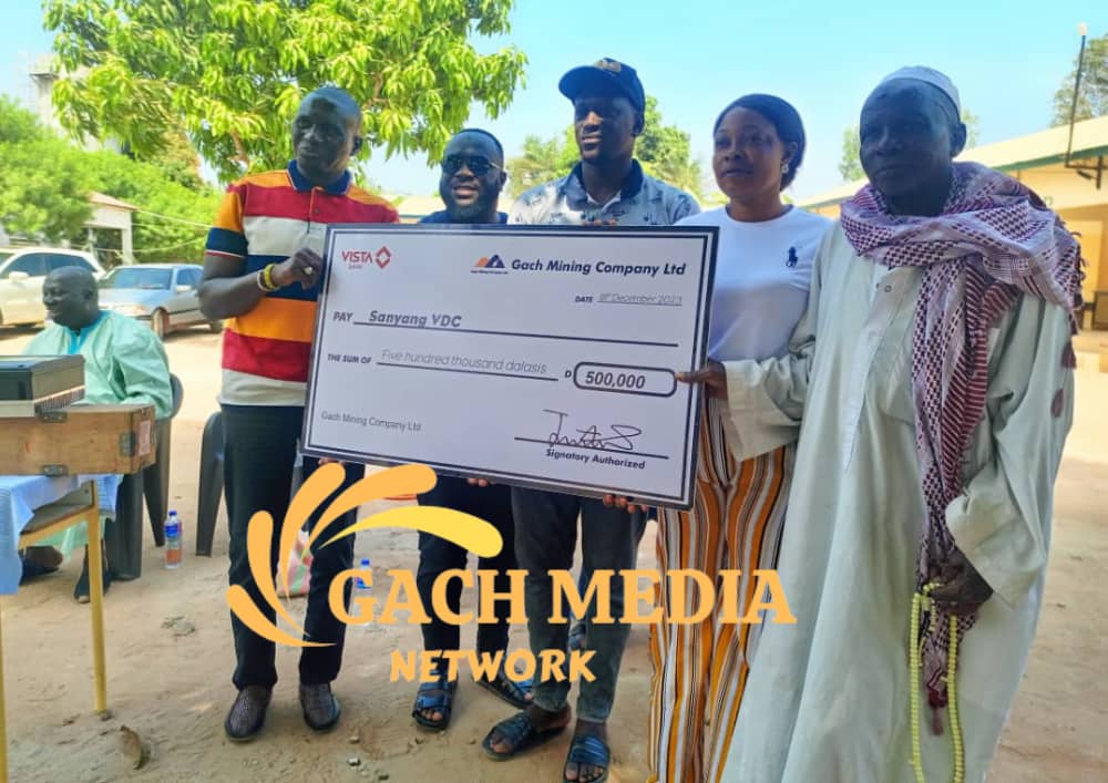GACH donates 0.5M to Sanyang Women gardeners