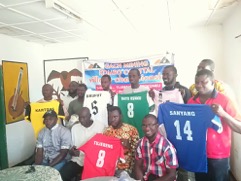 GACH donates football materials to villages in Kombo South