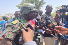 GAF conducts border patrol with journalists in Foni