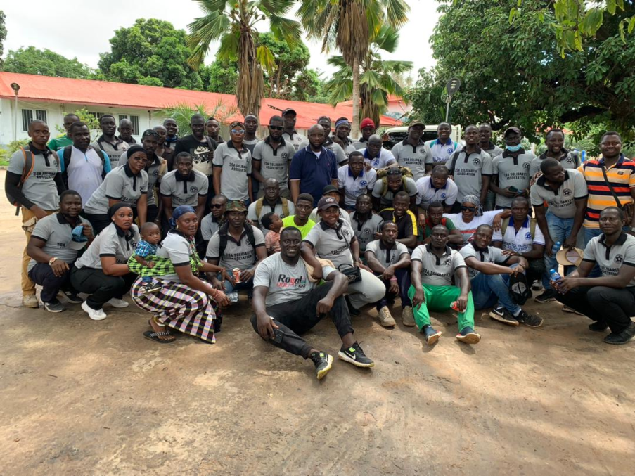 GAF Intake 29 Alpha Solidarity Association cleans Ndemban Clinic