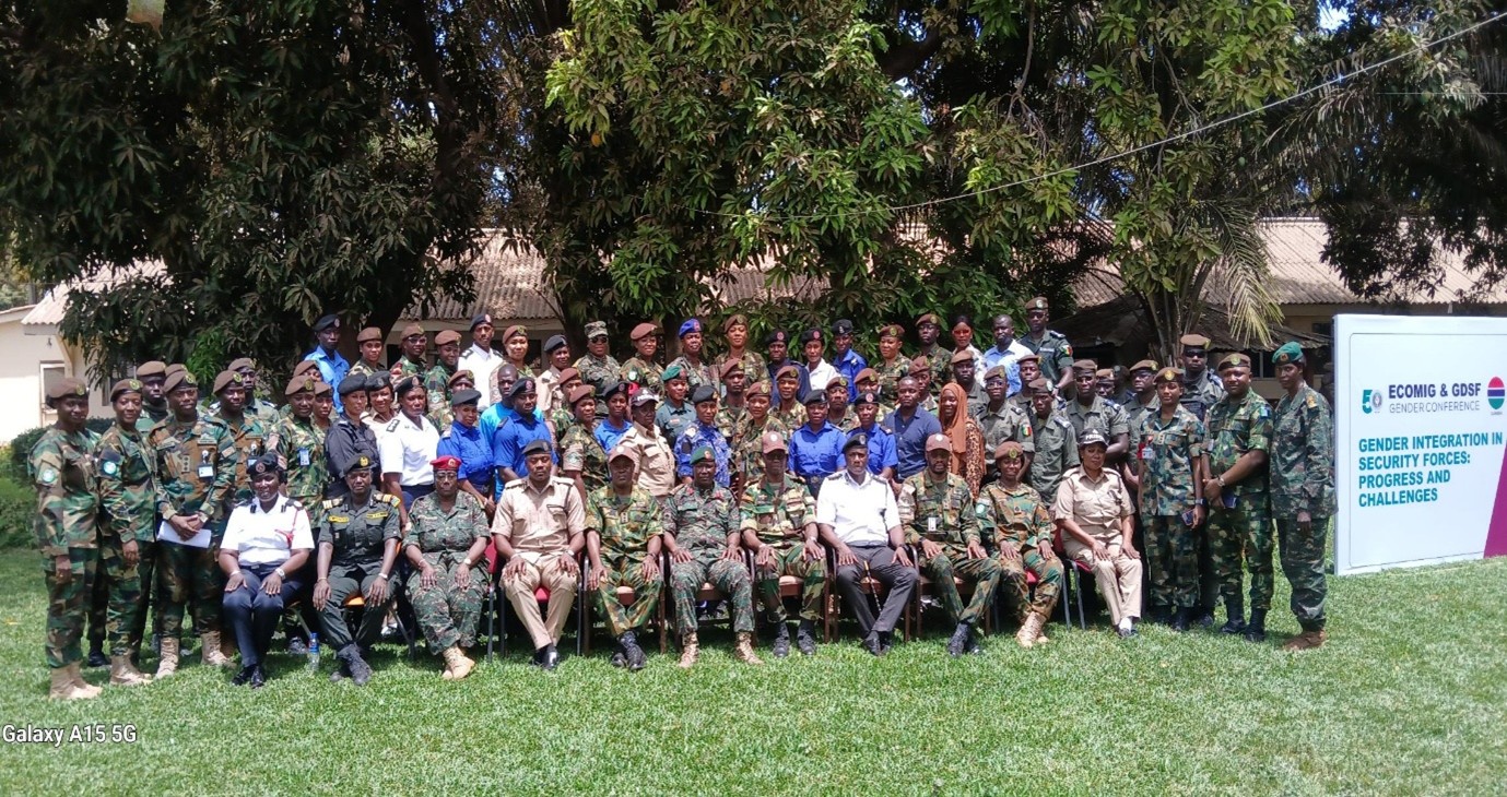 GAF, ECOMIG champion gender equality in peacekeeping