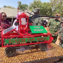 GAF robotics engineer develops innovative firefighting robot