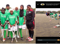 GAFA commissions new female Amputee team to contest in football competitions