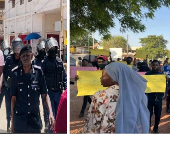 GALA protests re arrest