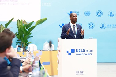 GALGA president champions local voices at global governance summit in China