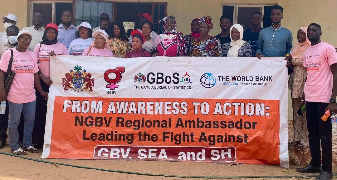 WCR actors renew fight against GBV as tour-caravan enters finale phase