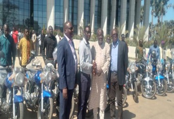 GEHSSP Project hands over motor bikes, IT equipment to NHIA