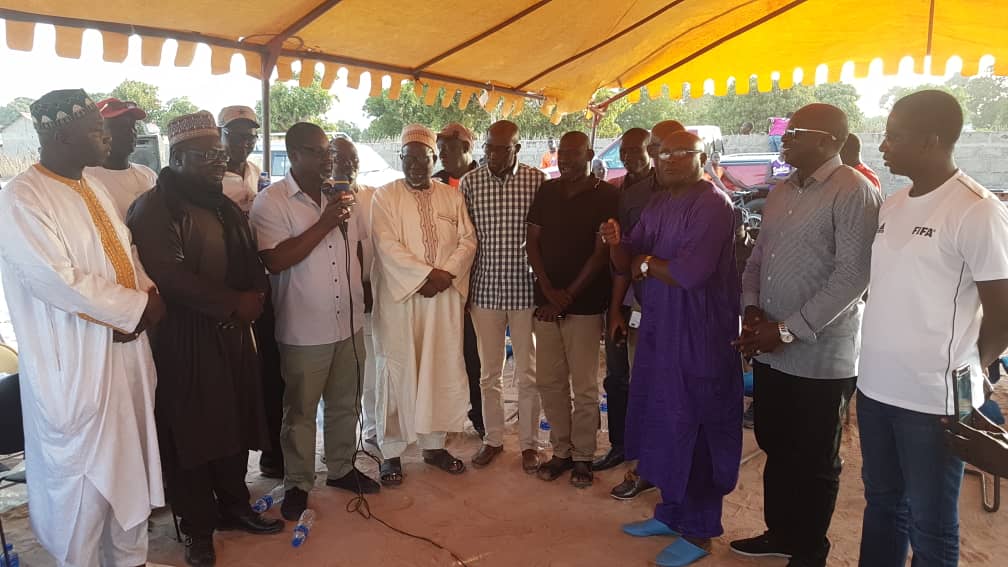 GFF officials visit Gunjur mini stadium project site