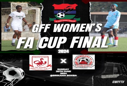 GFF Women’s FF cup final set for Sunday