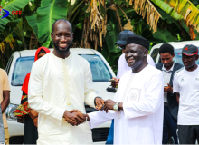 GFF prexy Kemo Ceesay hands over new pickup trucks to Regional Associations, Women’s FA