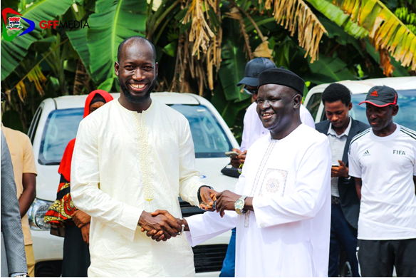 GFF prexy Kemo Ceesay hands over new pickup trucks to Regional Associations, Women’s FA
