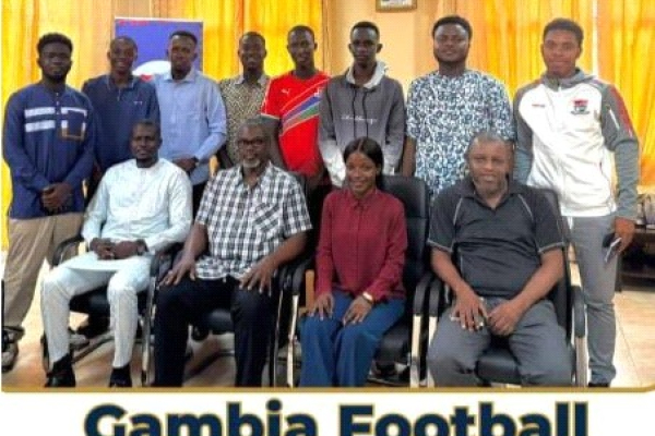 GFF prexy Lamin Kaba Bajo pledges support for university sports
