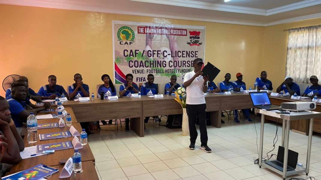GFF begins 3rd batch of CAF C’ license coaching course  